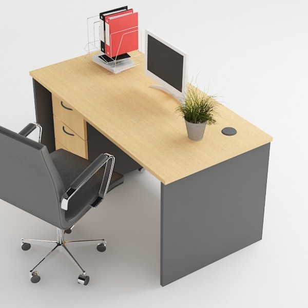 Single Office Desk