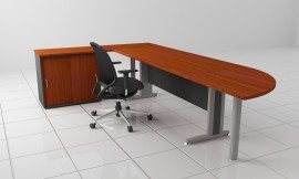 L shape executive desk