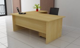 L shape executive desk