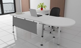 L shape executive desk