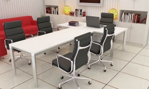 desk with meeting table vi18 (2)