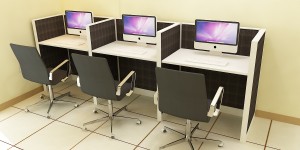 318 United Office Rectangular Desk